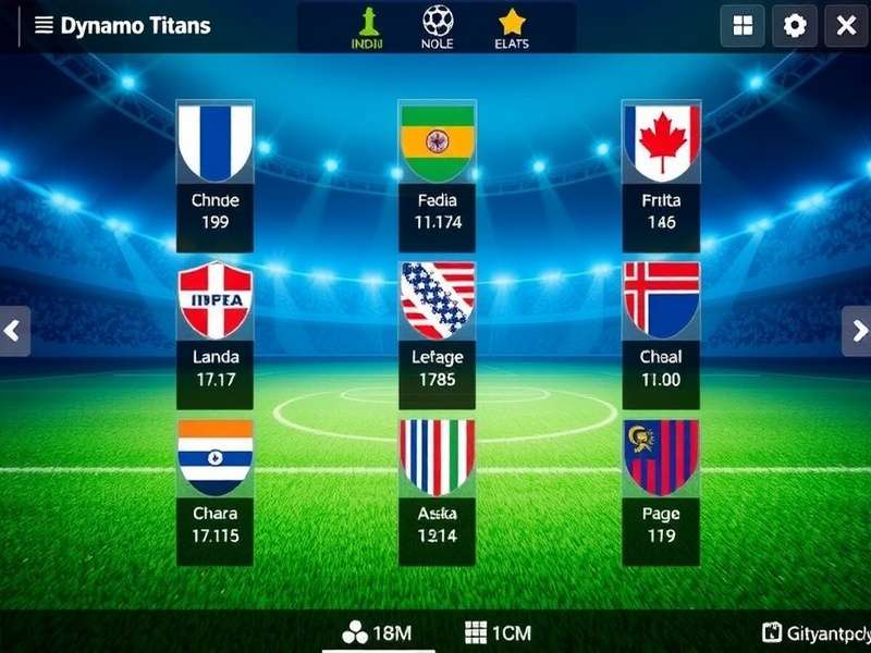 India FIFA Dynamo Titans gameplay screenshot